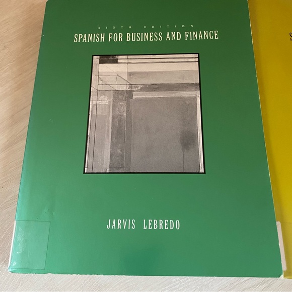 Spanish for Business & Finance + Medical Jarvis Lebredo ExLibrary Paperback - Picture 2 of 8